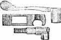 Рис. 46. Части затвора с рамкой Перде