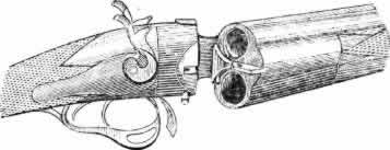 Рис. 49. Двустволка, открывающаяся в бок