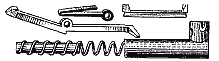 Рис. 62. Части ударникового замка Вудварда