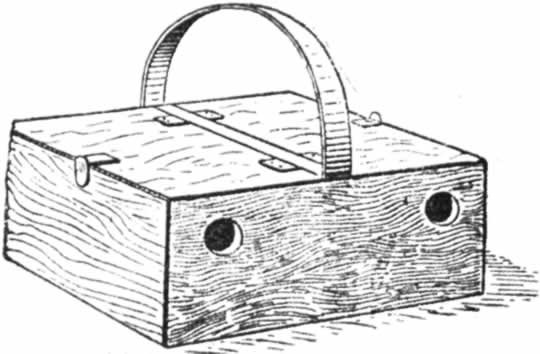 Фанерный ящик для подсадных уток